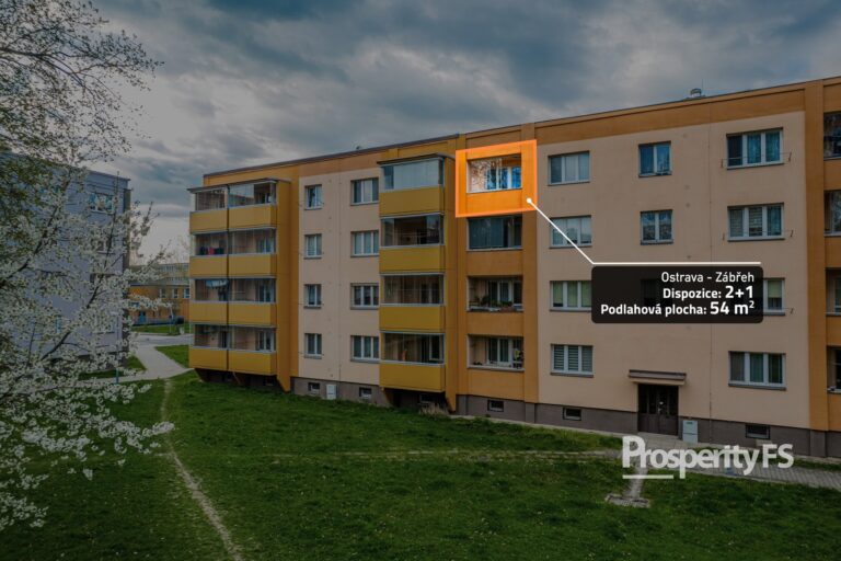 Prodej bytu 2+1, 54 m2 – Ostrava – Zábřeh