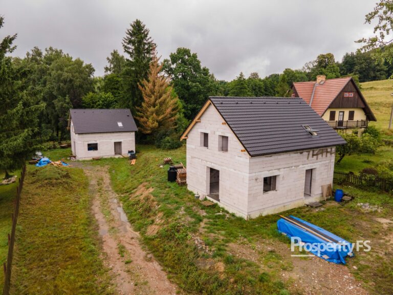 Novostavba rodinného domu 5+kk, 120 m2 ve výstavbě – Česká Kamenice