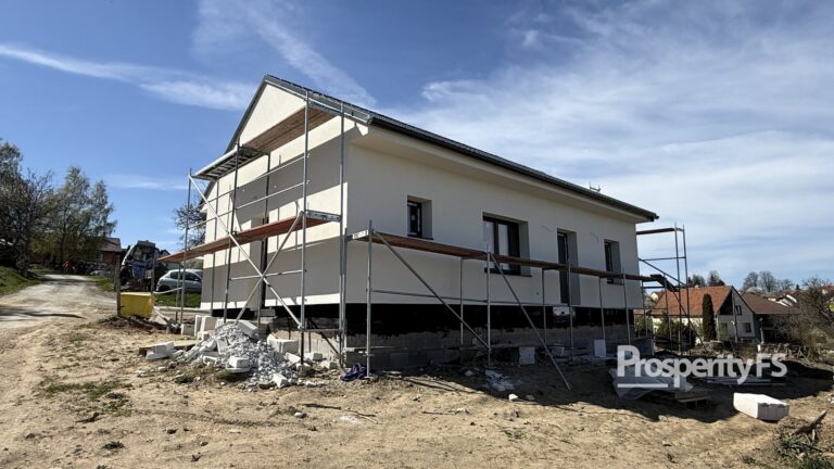 Novostavba rodinného domu v&nbsp;Rozseči nad Kunštátem