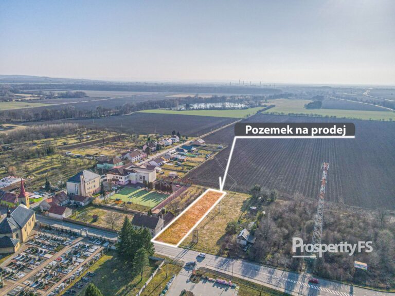 Prodej stavebního pozemku, 1&nbsp;052 m², Prosenice, okres Přerov