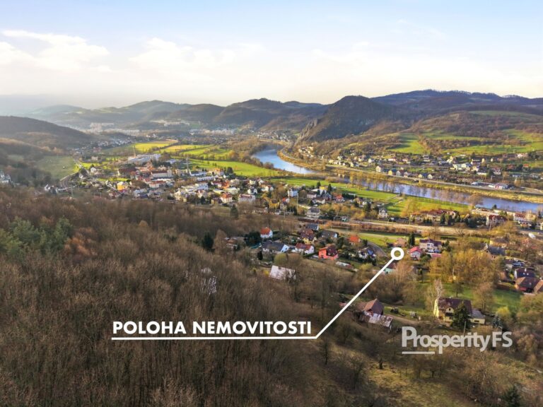 Prodej stavebního pozemku 728 m², včetně projektu a stavebního povolení- Velké Březno