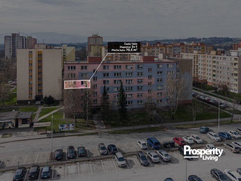 Prodej družstevního bytu 3+1 – Český Těšín, ul. Polní